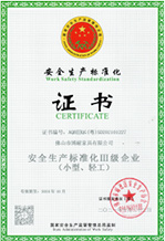 安全生產(chǎn)標(biāo)準(zhǔn)化